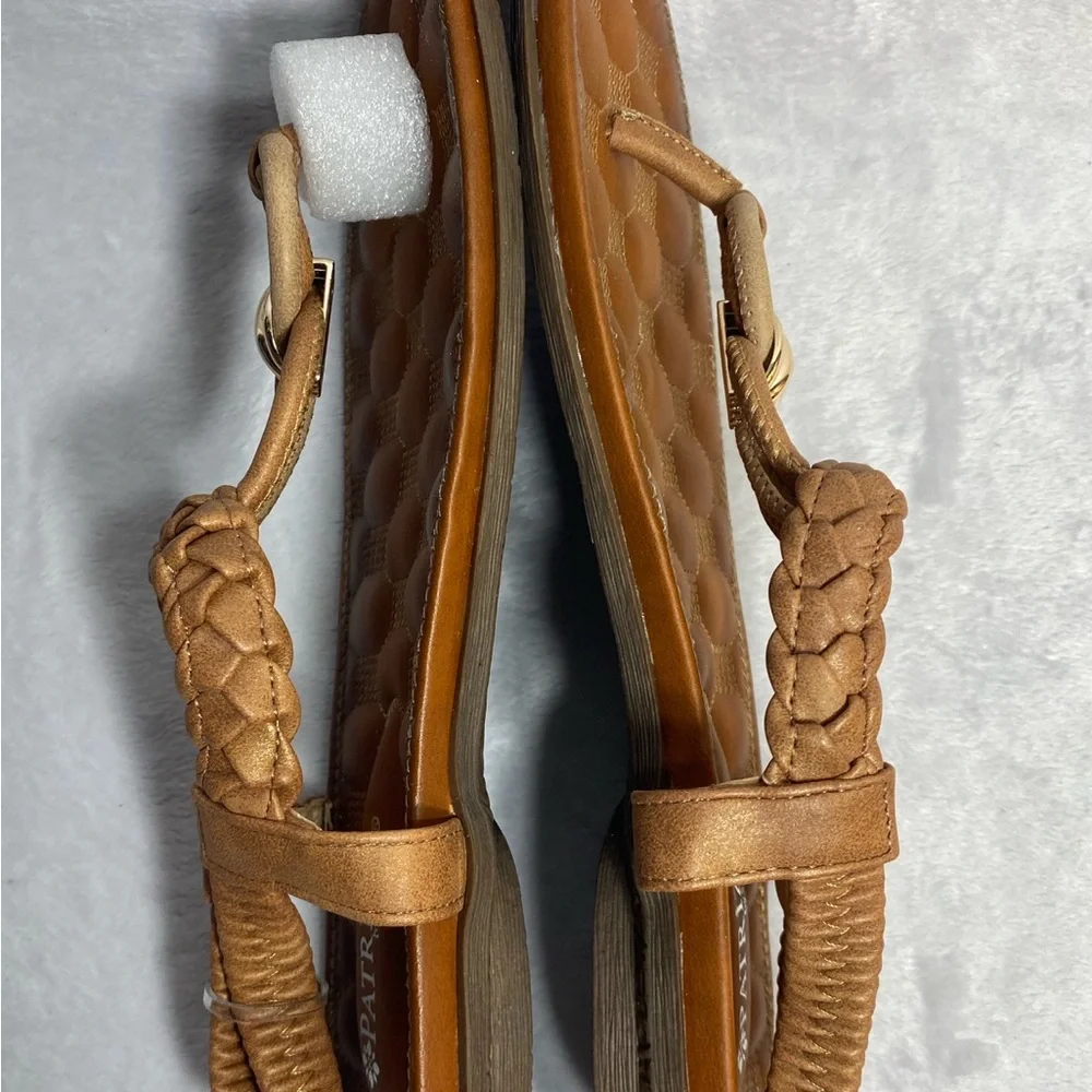 Patrizia Women’s Galdus Tan Sandals Size 9 NWOT - Picture 6 of 9